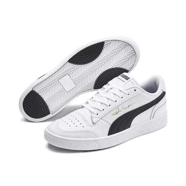 Ralph Sampson Lo Unisex Sneakers, Puma White-Puma Black-Puma White, extralarge