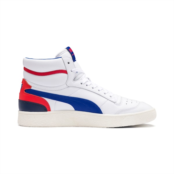 Ralph Sampson Mid Sneakers, Puma White-Surf The Web-Marshmallow, extralarge
