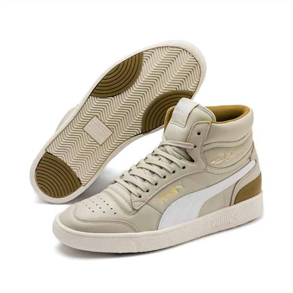 Ralph Sampson Mid Sneakers, Overcast-Gray Violet-Marshmallow, extralarge-IND