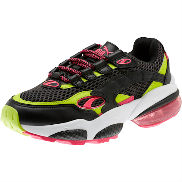 CELL Venom Fresh Mix Women’s Sneakers, Puma Black-Limepunch, extralarge