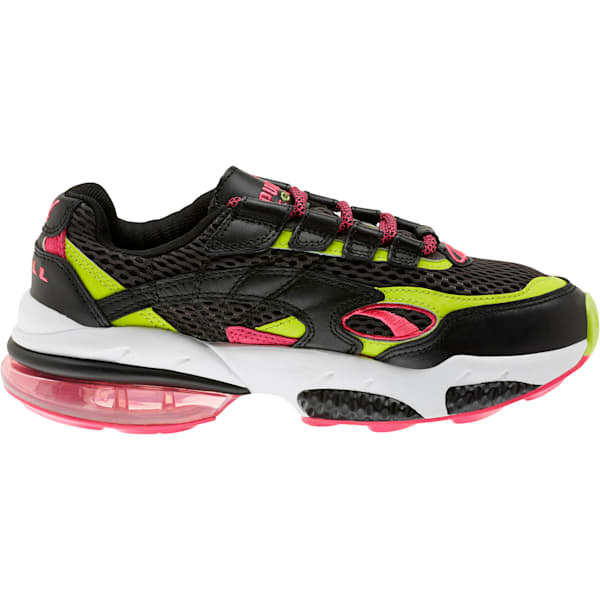 CELL Venom Fresh Mix Women’s Sneakers, Puma Black-Limepunch, extralarge