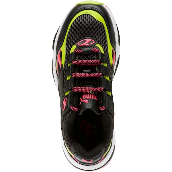 CELL Venom Fresh Mix Women’s Sneakers, Puma Black-Limepunch, extralarge