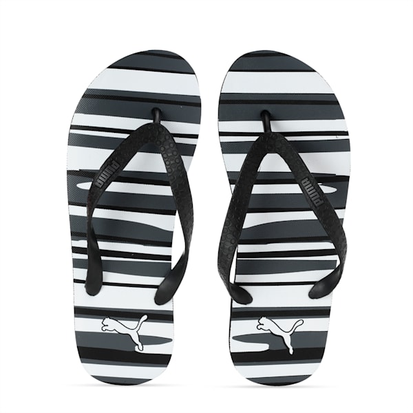 Conik GU IDP Flip Flops, Puma Black-Dark Shadow-Puma White, extralarge-IND