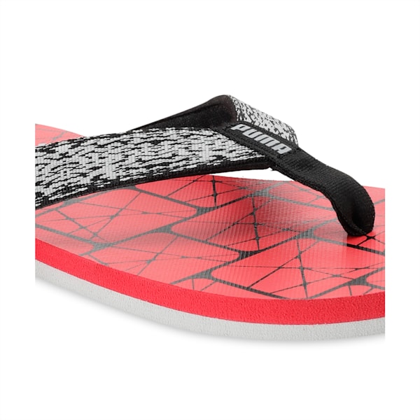 Ferric Flip Flops, Puma Black-High Risk Red-Quarry, extralarge-IND