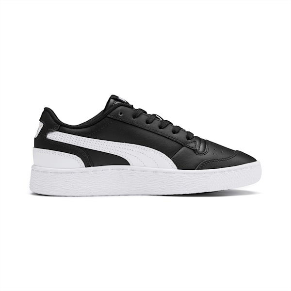 Ralph Sampson Lo Sneakers JR, Black-White-White, extralarge-IND