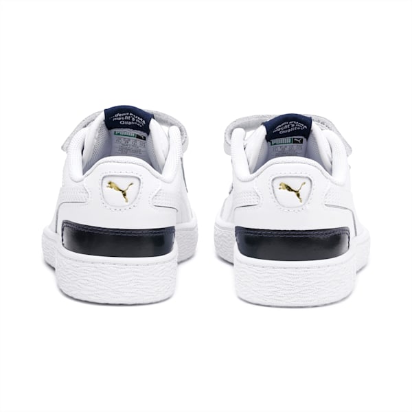 Ralph Sampson Lo Little Kids' Shoes, White-Peacoat-White, extralarge