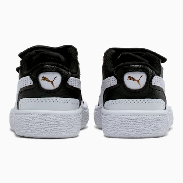 Ralph Sampson Low AC Toddler Shoes, Puma Black-Puma White-Puma White, extralarge