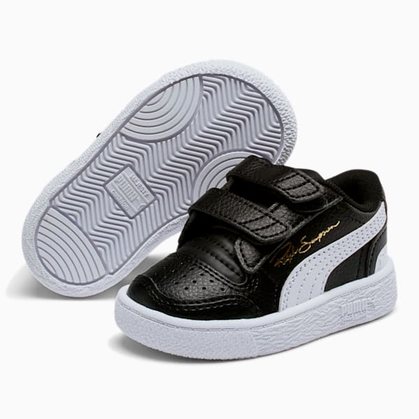 Ralph Sampson Low AC Toddler Shoes, Puma Black-Puma White-Puma White, extralarge