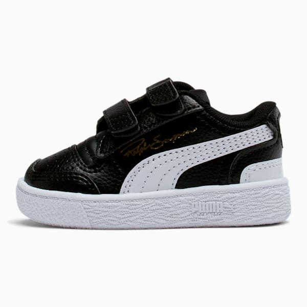 Ralph Sampson Low AC Toddler Shoes, Puma Black-Puma White-Puma White, extralarge