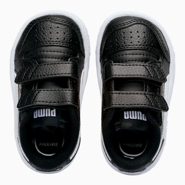 Ralph Sampson Low AC Toddler Shoes, Puma Black-Puma White-Puma White, extralarge