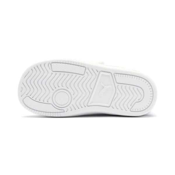 Ralph Sampson Low AC Toddler Shoes, Puma White-Peacoat-Puma White, extralarge