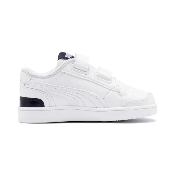 Ralph Sampson Low AC Toddler Shoes, Puma White-Peacoat-Puma White, extralarge