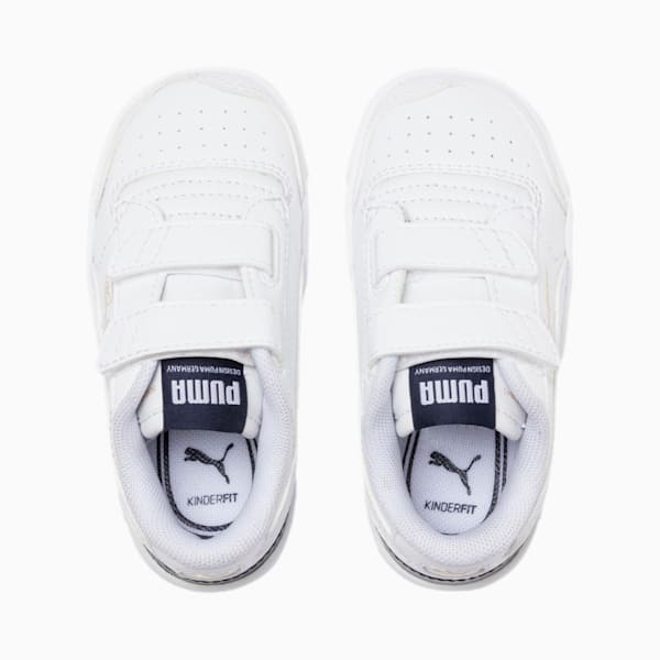 Ralph Sampson Low AC Toddler Shoes, Puma White-Peacoat-Puma White, extralarge