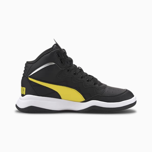 PUMA Rebound Playoff SL Sneakers JR, Puma Black-Meadowlark, extralarge