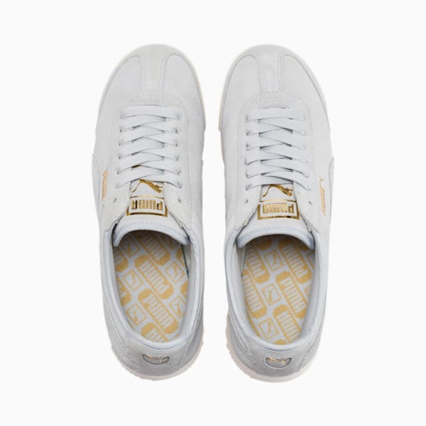 Roma Amor Suede Women's Sneakers, Heather-Puma Team Gold, extralarge