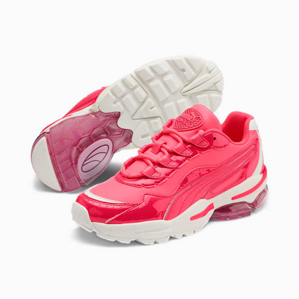 CELL Stellar Neon Women's Sneakers, Pink Alert-Heather, extralarge