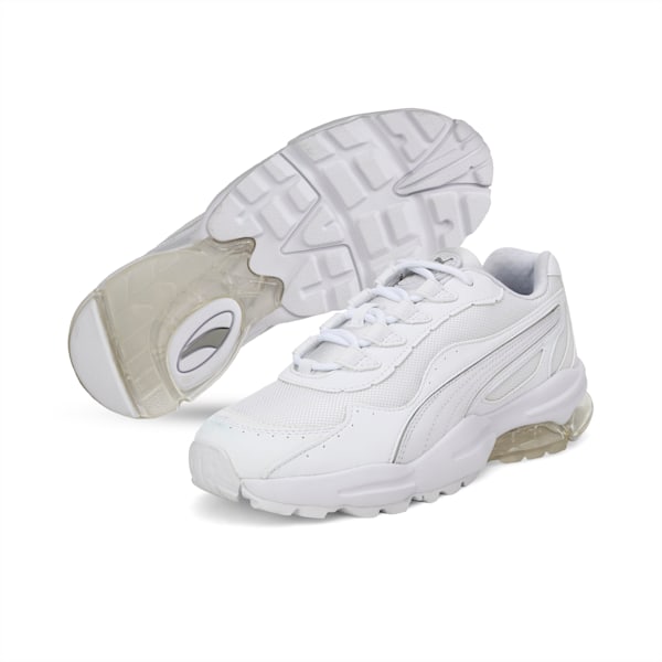 CELL Stellar IMEVA Women’s Sneakers, Puma White-Silver, extralarge-IND
