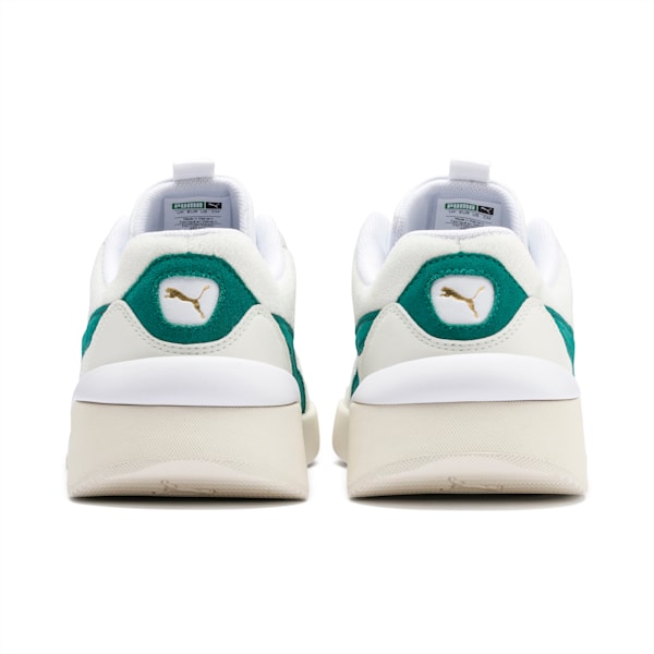 Aeon Heritage Women's Sneakers, Puma White-Teal Green, extralarge