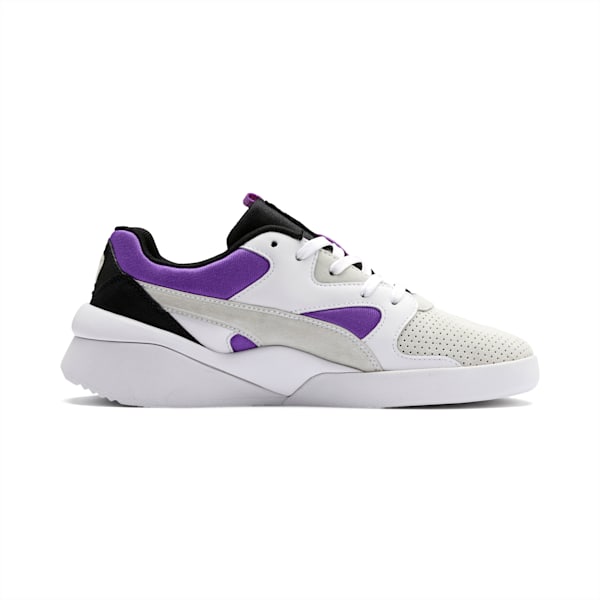 Aeon Heritage Perf Women's Sneakers, Puma White-Purple Glimmer, extralarge