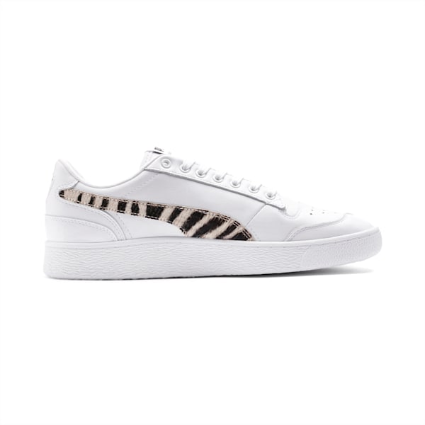 Ralph Sampson Lo Wild Sneakers, Puma White-Puma Black-Puma White, extralarge