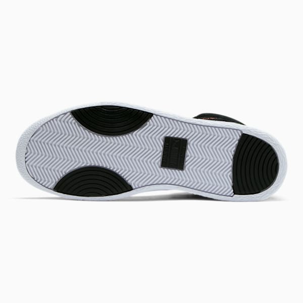 Ralph Sampson Mid Ambush Sneakers, Puma Black-Puma White-Jaffa Orange, extralarge
