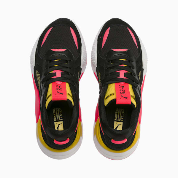 RS-X Reinvent Women's Sneakers, Puma Black-Sulphur, extralarge