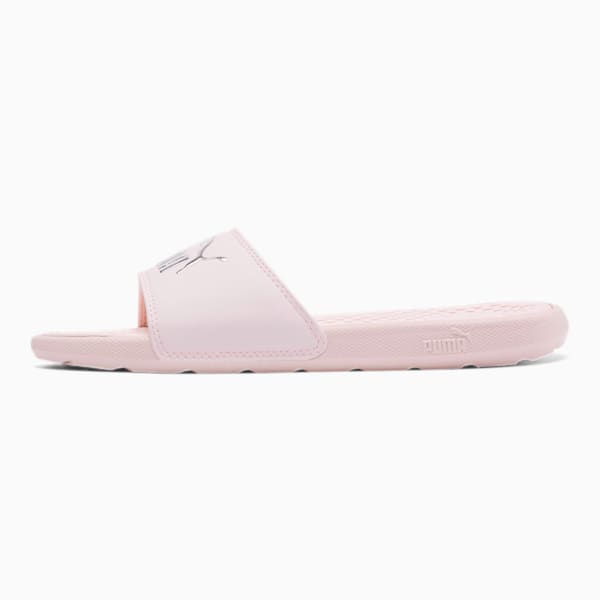 Cool Cat Women’s Slides, Rosewater-Puma Silver, extralarge