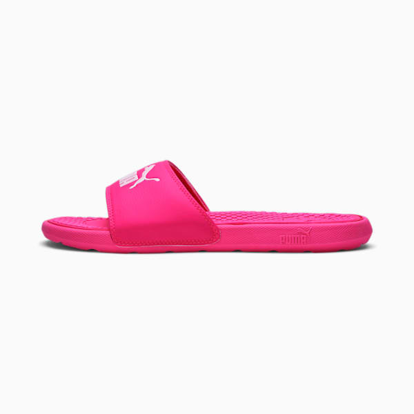 Cool Cat Women’s Slides, KNOCKOUT PINK-Puma White, extralarge