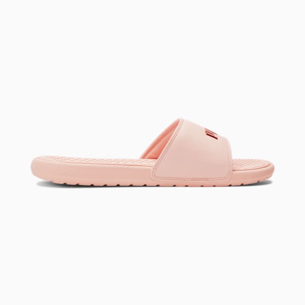 Cool Cat Women’s Slides, Cloud Pink-Rose Gold, extralarge