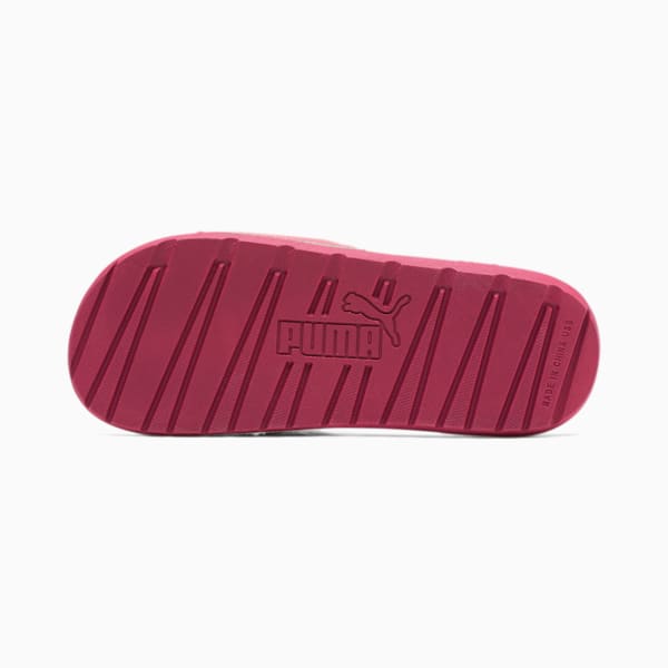 Cool Cat Sport Women's Slides, Rose Wine-Rose Gold, extralarge