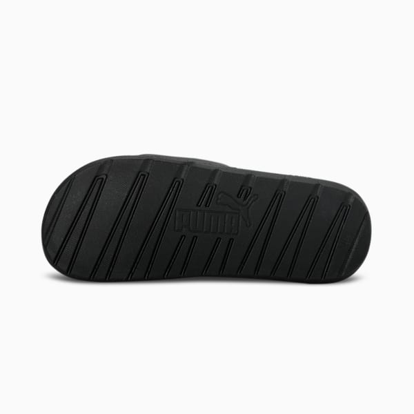 Cool Cat Unisex Slides, Puma Black-Puma White, extralarge-IND