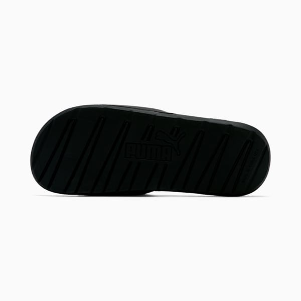 Cool Cat Men's Slides, Puma Black-High Risk Red