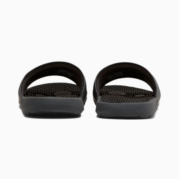 Cool Cat Kids' Slides Big Kids, CASTLEROCK-Puma Black, extralarge