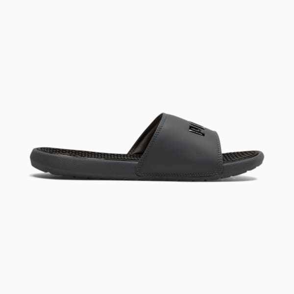 Cool Cat Kids' Slides Big Kids, CASTLEROCK-Puma Black, extralarge