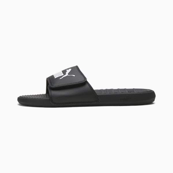White puma slides on sale