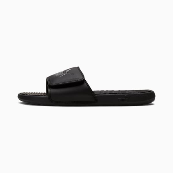 Cool Cat V Men's Slides, Puma Black-Puma Black