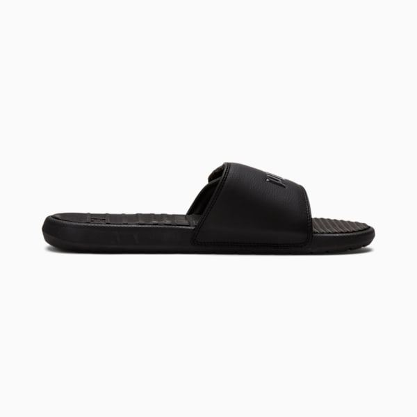 Cool Cat V Men's Slides, Puma Black-Puma Black, extralarge-IND