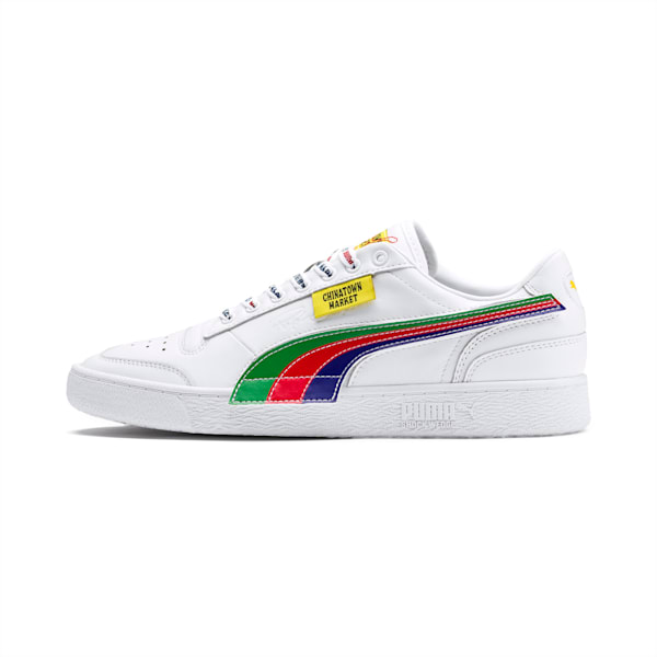 PUMA x CHINATOWN MARKET Ralph Sampson Lo Sneakers, Puma White, extralarge