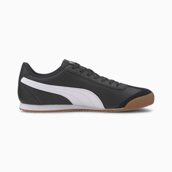 PUMA Turino Men's Sneakers, Puma Black-Puma White-Gum, extralarge