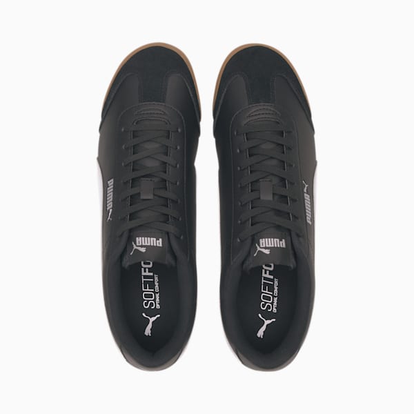 PUMA Turino Men's Sneakers, Puma Black-Puma White-Gum
