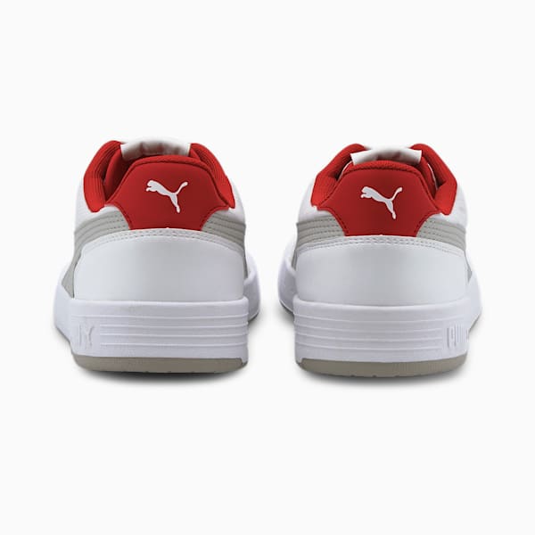 Caracal Style Sneakers, Puma White-Gray Violet-High Risk Red, extralarge-IND