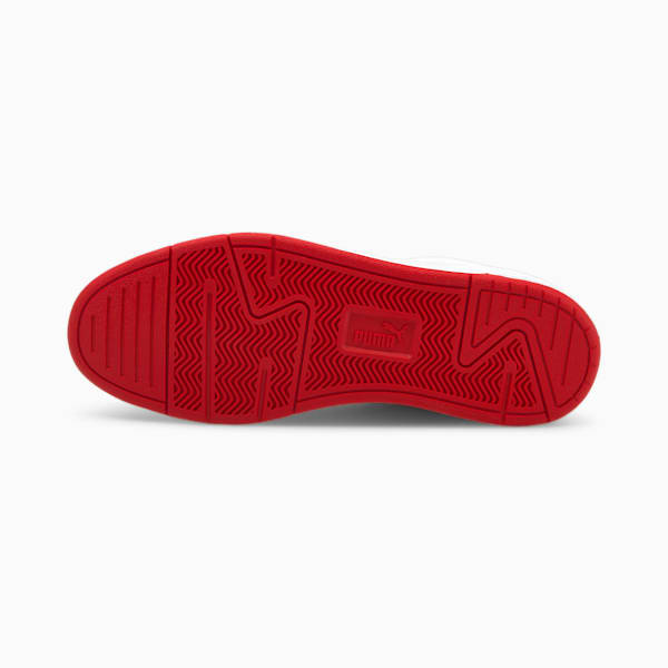 Caracal Style Sneakers, Puma White-Puma White-High Risk Red, extralarge-IND
