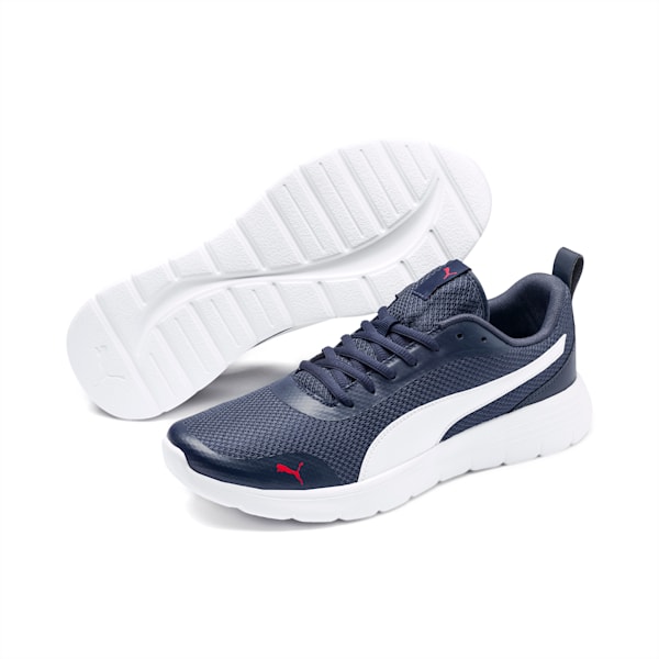 Flex Renew Unisex Sneakers, Peacoat-Puma White, extralarge-IND