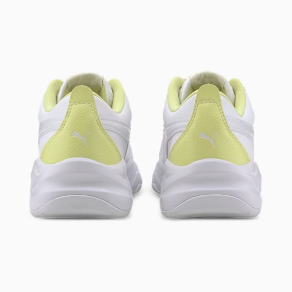 Cilia Mode Mesh, Puma White-Sunny Lime, extralarge-IND