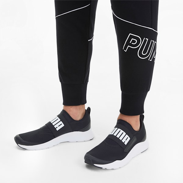 Wired Slip On Unisex Shoes, Puma Black-Puma White, extralarge-IND