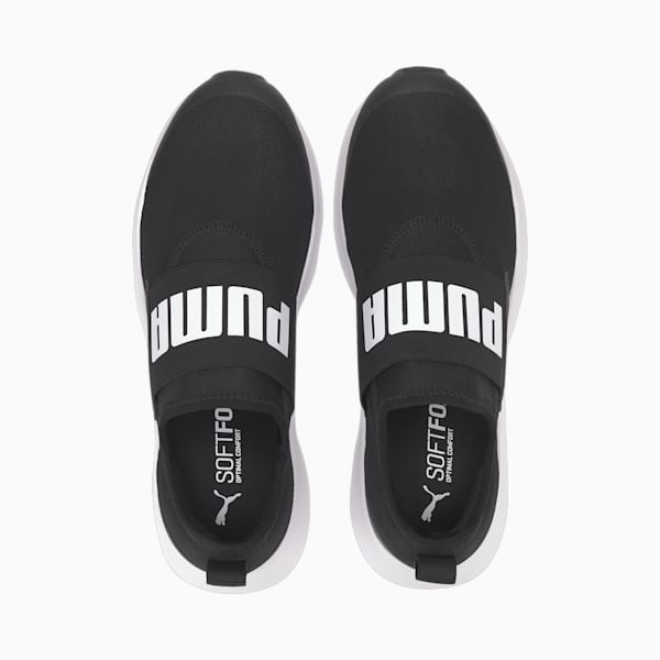 Wired Slip On Unisex Shoes, Puma Black-Puma White, extralarge-IND