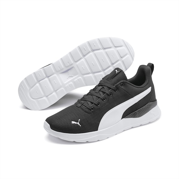 Anzarun Lite Unisex Sneakers, Puma Black-Puma White, extralarge-IDN