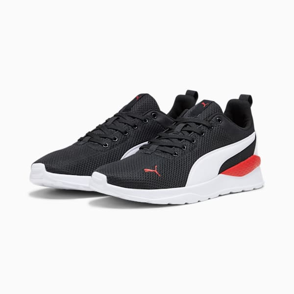 Anzarun Lite Men's Sneakers, PUMA Black-PUMA White-For All Time Red, extralarge