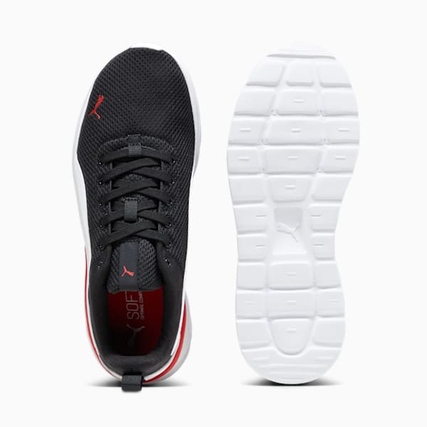 Anzarun Lite Men's Sneakers, PUMA Black-PUMA White-For All Time Red, extralarge