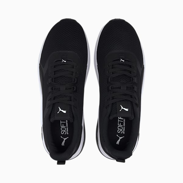 Anzarun Fs Unisex Sneakers, Puma Black-Puma White, extralarge-IND